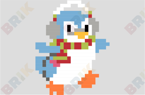 Penguin Pixel Art
