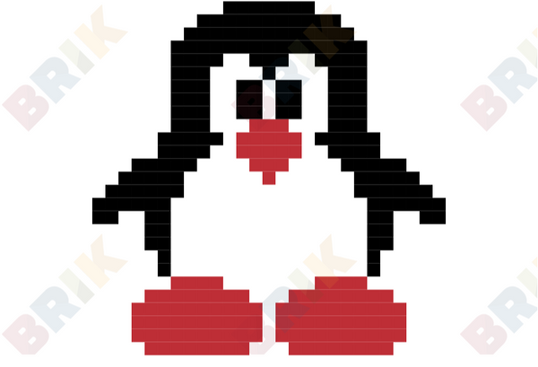 Penguin Pixel Art