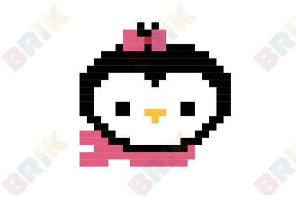 Penguin Pixel Art