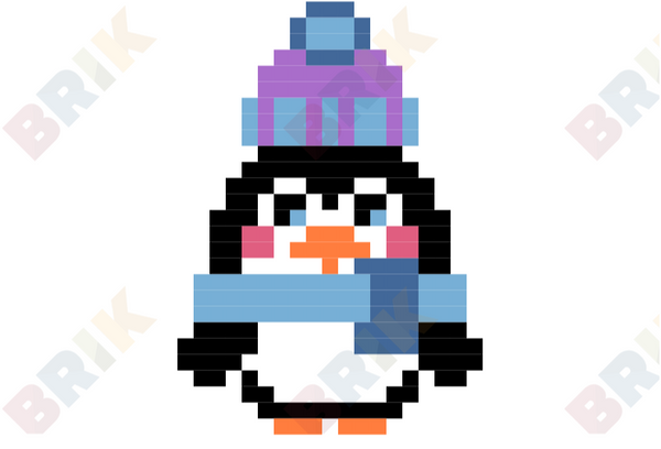 Penguin Pixel Art