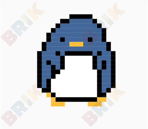 Penguin Pixel Art
