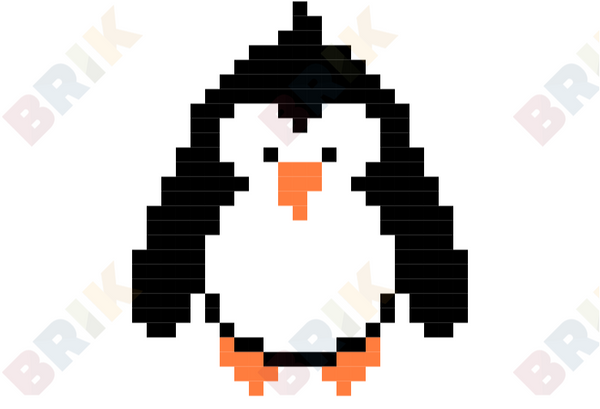 Penguin Pixel Art