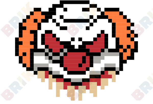 Pennywise Pixel Art