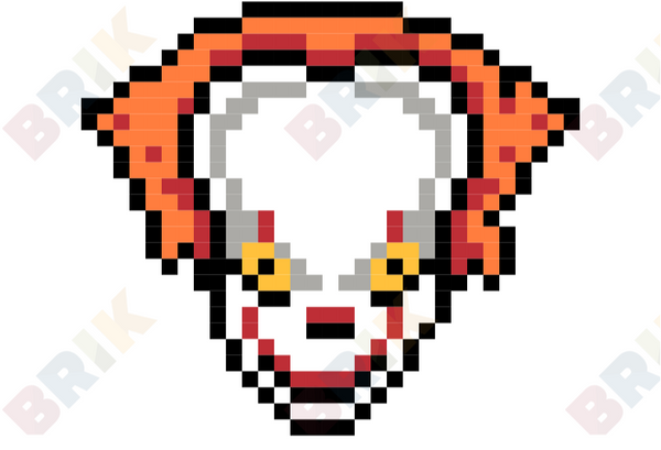 Pennywise Pixel Art