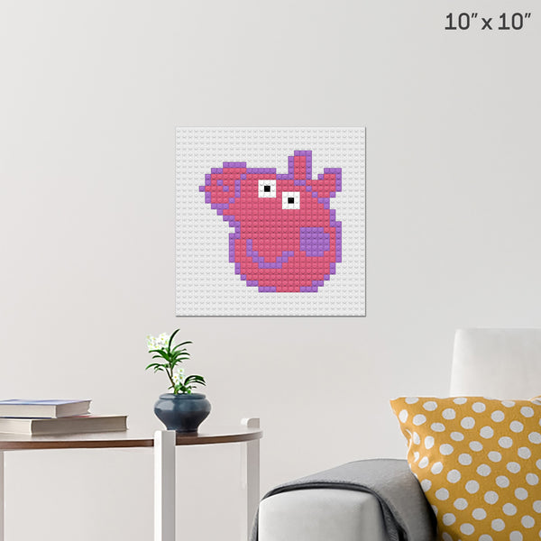Peppa Brick Poster