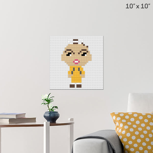 Pepper Brick Poster