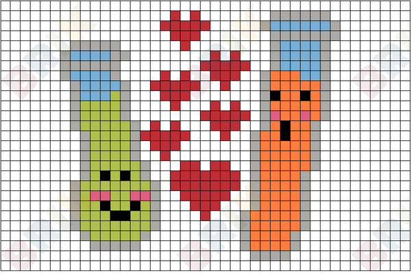 Perfect Chemistry Pixel Art