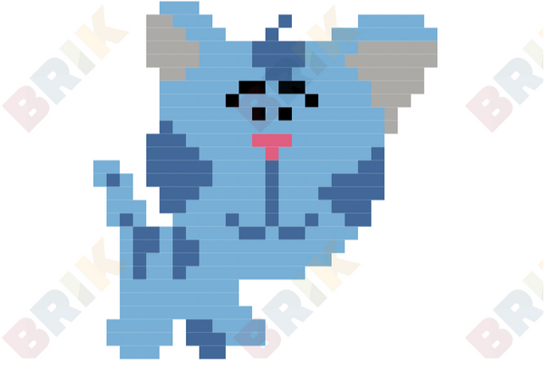 Periwinkle Pixel Art