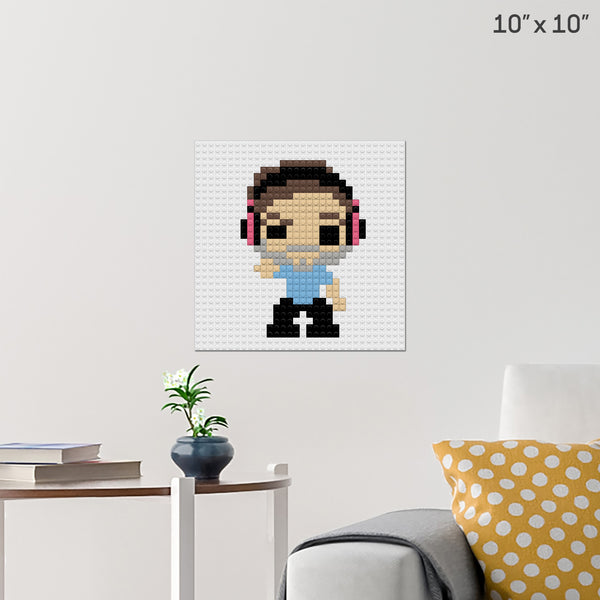 PewDiePie Brick Poster