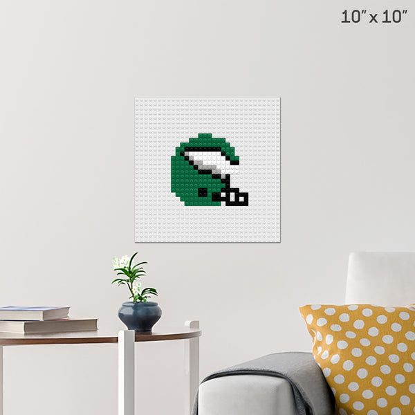 Philadelphia Eagles Brick Poster