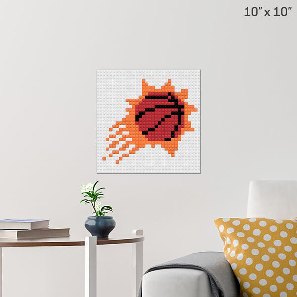 Phoenix Suns Brick Poster