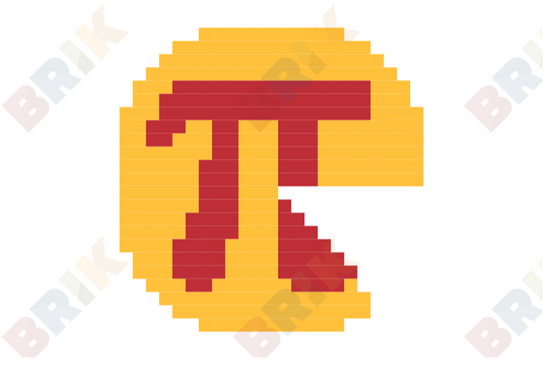 Pi Day Pixel Art