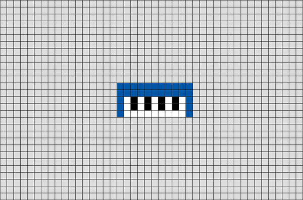 Piano Pixel Art