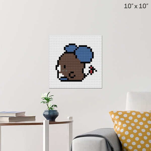Picke Bicke Brick Poster