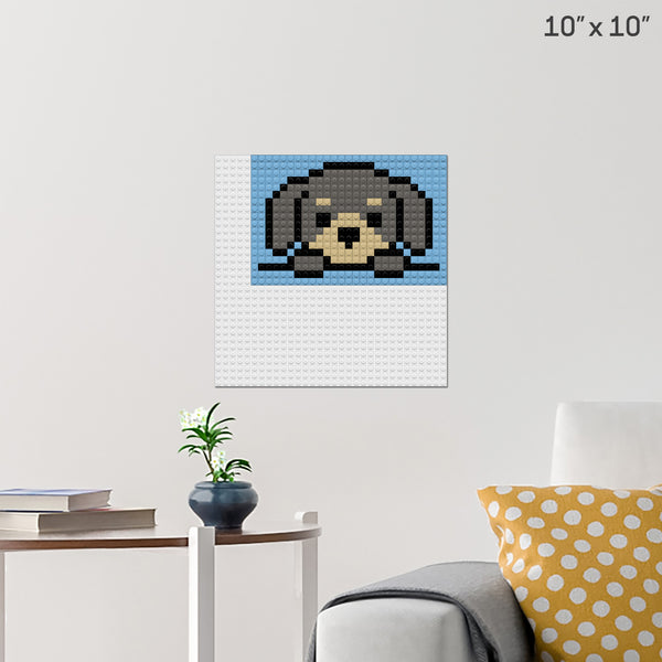 pies Brick Poster