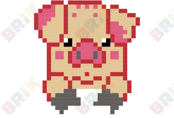 Pig Pixel Art