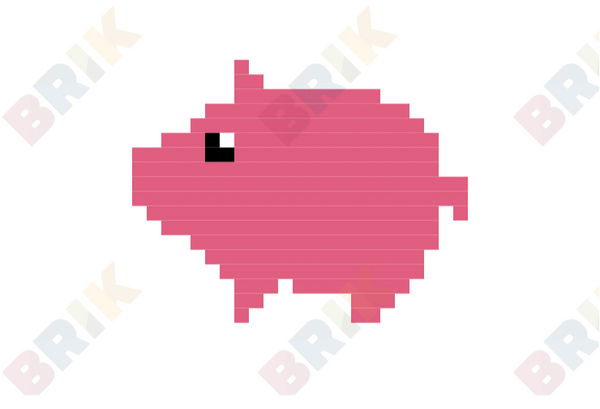 Pig Pixel Art