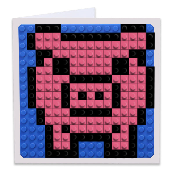 Pig Greeting Card