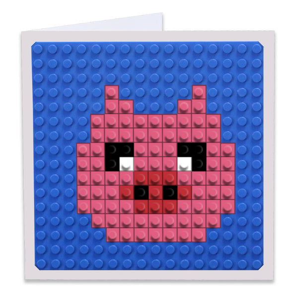 Pig Greeting Card