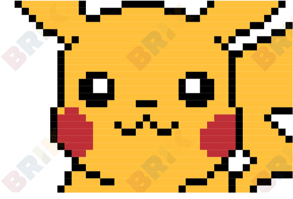 Pikachu Pixel Art