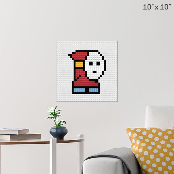Pikim Brick Poster