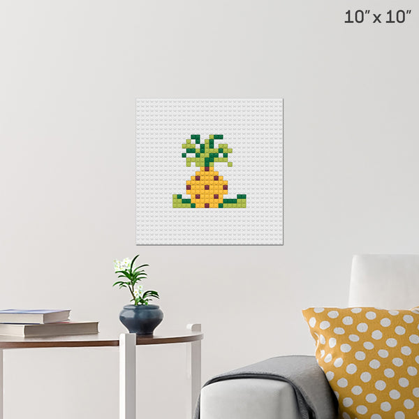Pineapple new Brick Poster