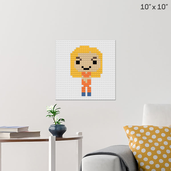 Piper Chapman Brick Poster