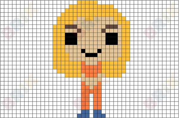 Piper Elizabeth Chapman Pixel Art