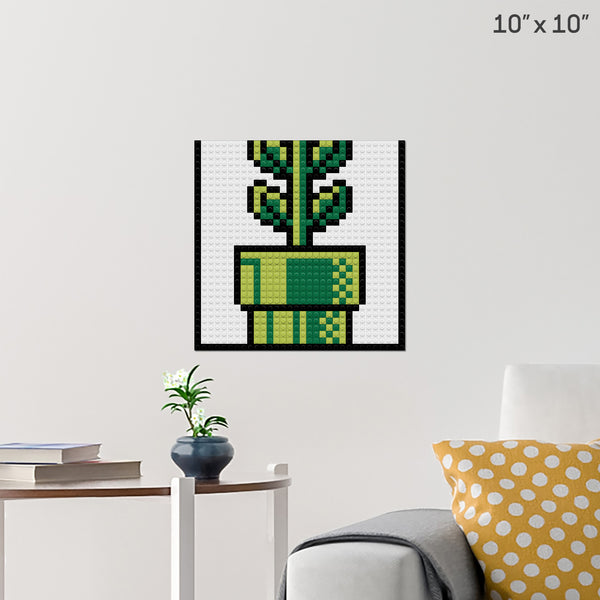 Piranha Plant Part 1 Brick Poster