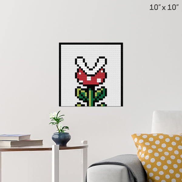 Piranha Plant Part 3 Brick Poster