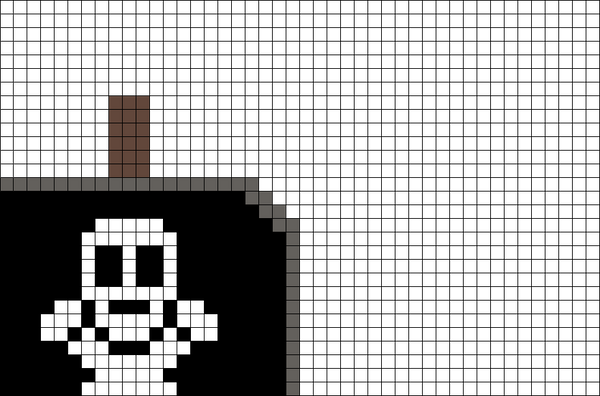 PIRATE SHIP TOP PIXEL ART