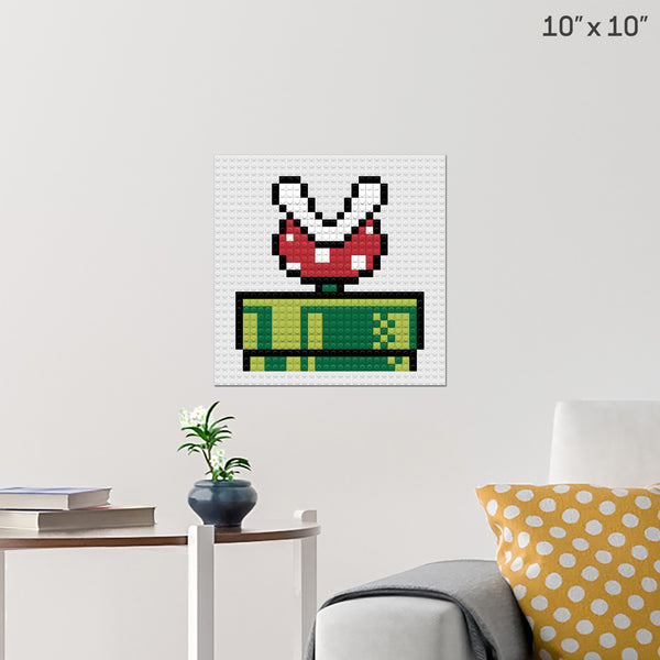 Pirhanna on Pipe Brick Poster