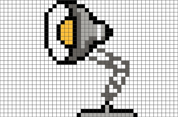 Pixar Pixel Art