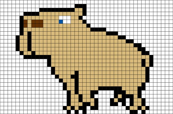 Pixel Capybara