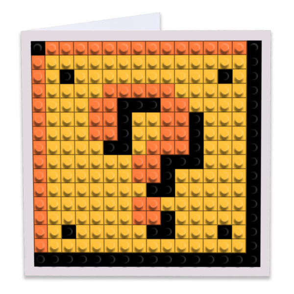 Coin Block Greeting Card
