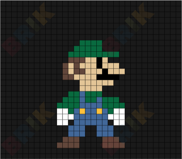 Pixel Luigi