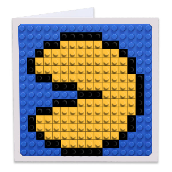 Pac-Man Greeting Card