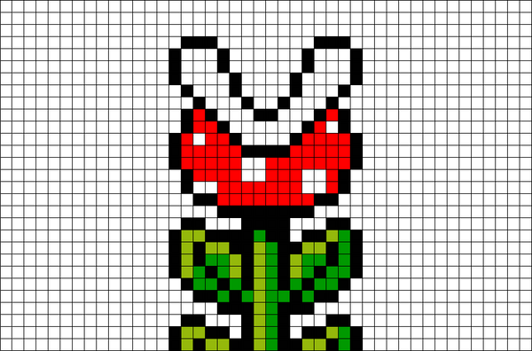 Pixel Piranha Plant