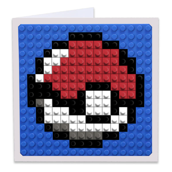 Pokeball Greeting Card