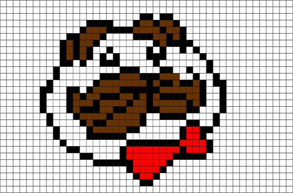 Pixel Pringles Logo