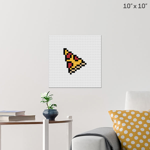 Pizza Brick Poster