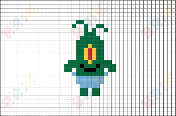 Plankton Pixel Art