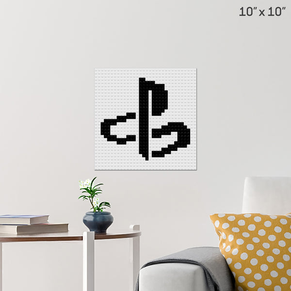 PlayStation Brick Poster