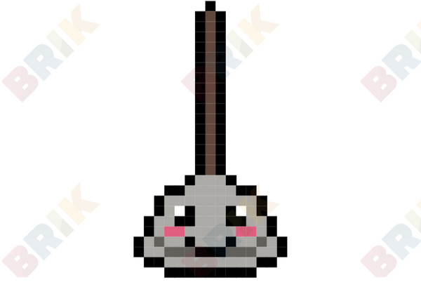Plunger Pixel Art