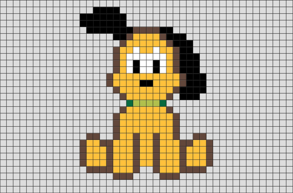 Pluto Pixel Art