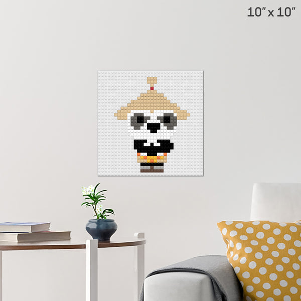 Po Brick Poster