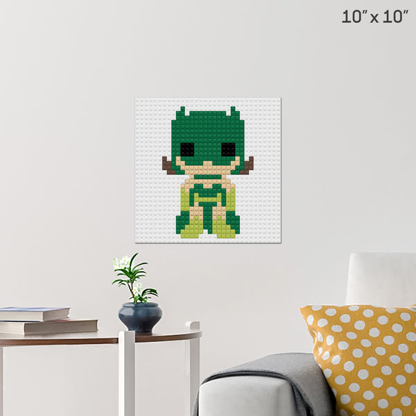 Poison Ivy Brick Poster