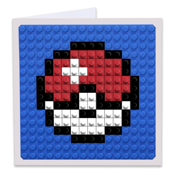 PokeBall Greeting Card