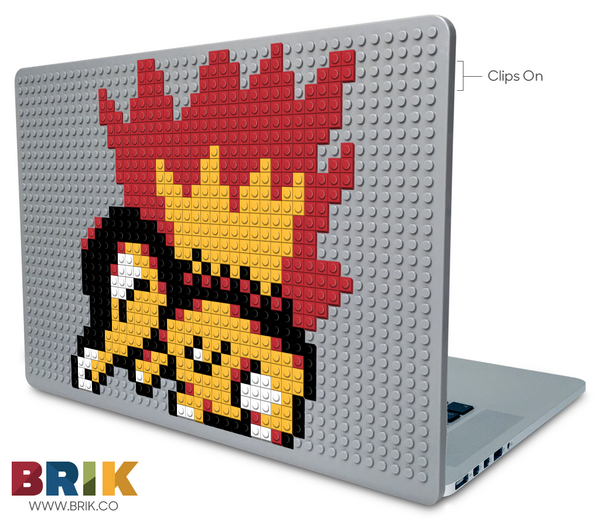 Pokemon - Cyndaquil Gen 2 Sprite Laptop Case