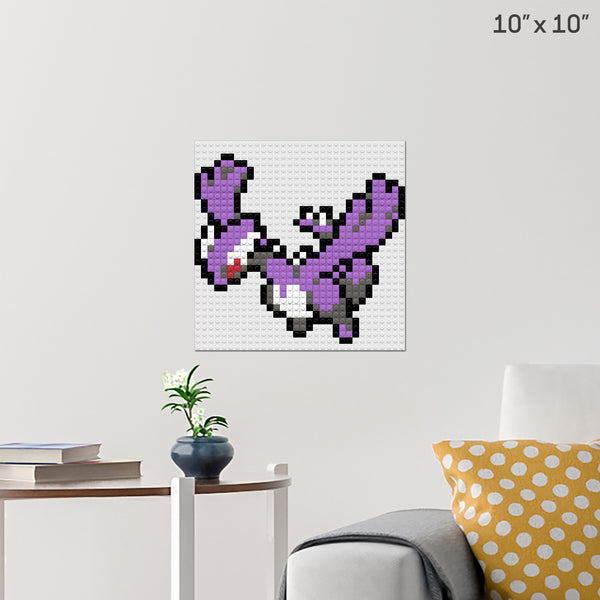 Pokemon - Shadow Lugia Brick Poster